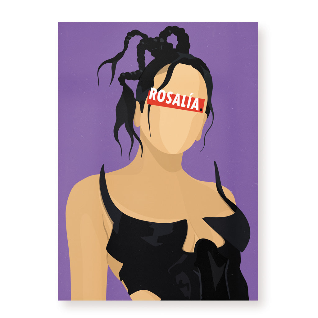 Affiche Rosalía - Hugoloppi