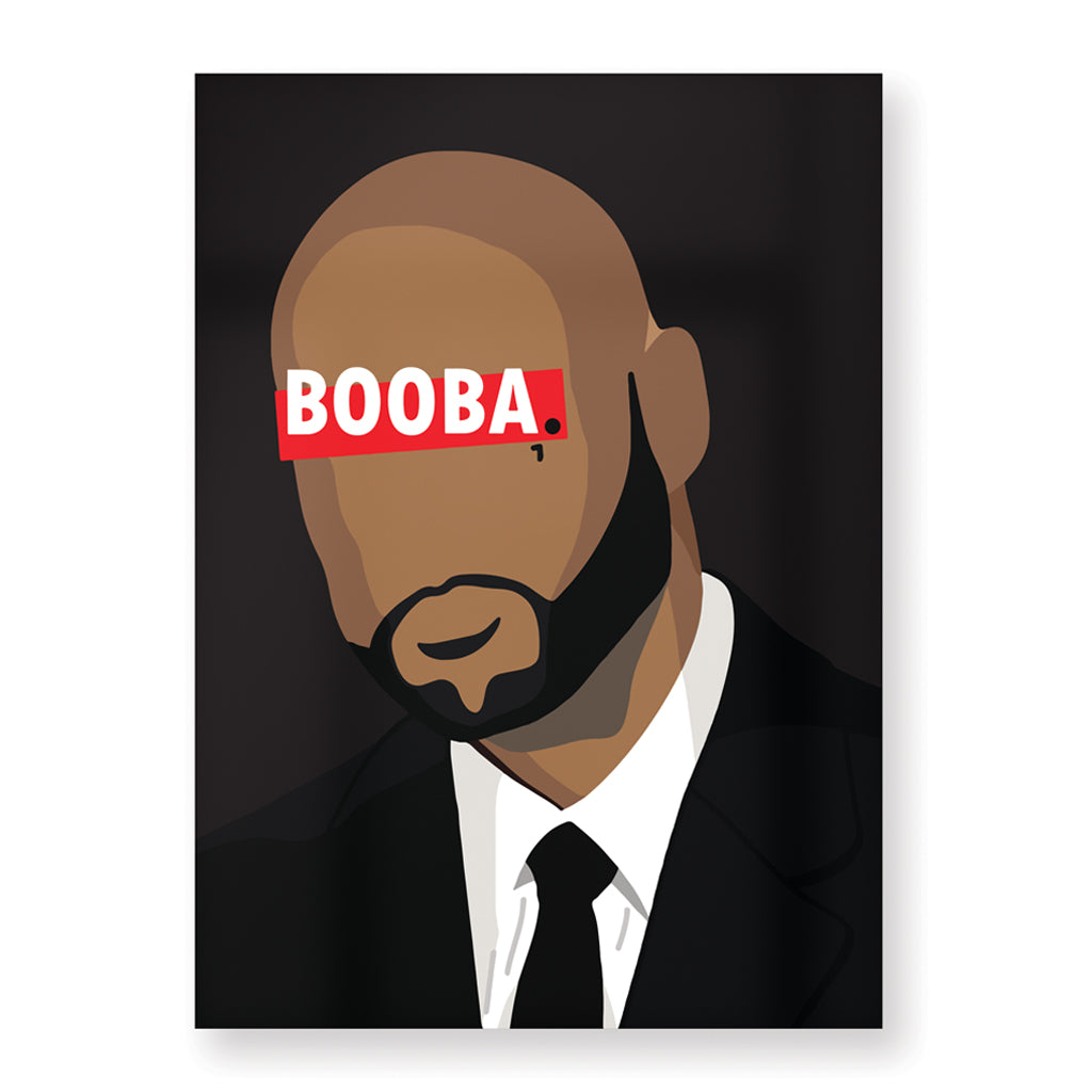 Affiche Booba - Hugoloppi