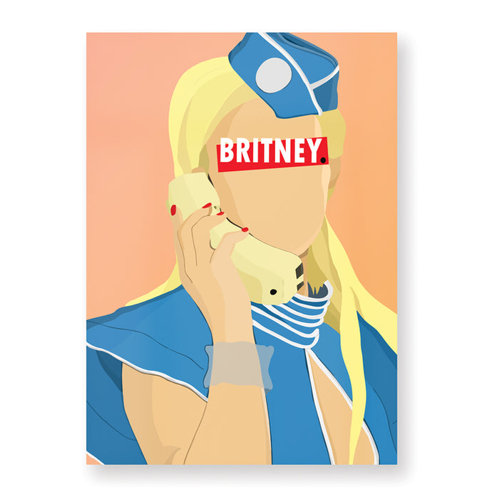 Affiche Britney Spears - Hugoloppi