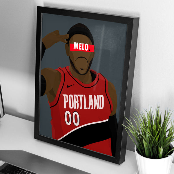 Affiche Carmelo Anthony_présentation - Hugoloppi