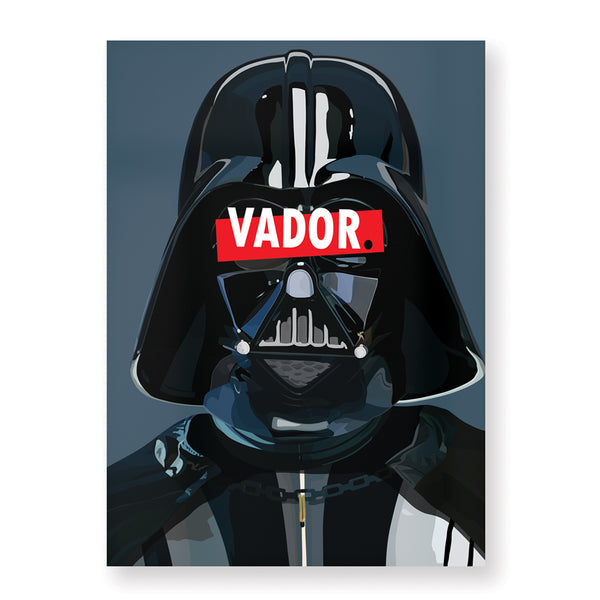 Affiche Dark Vador - Hugoloppi