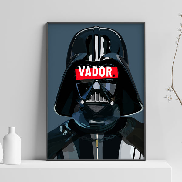 Affiche Dark Vador_présentation - Hugoloppi