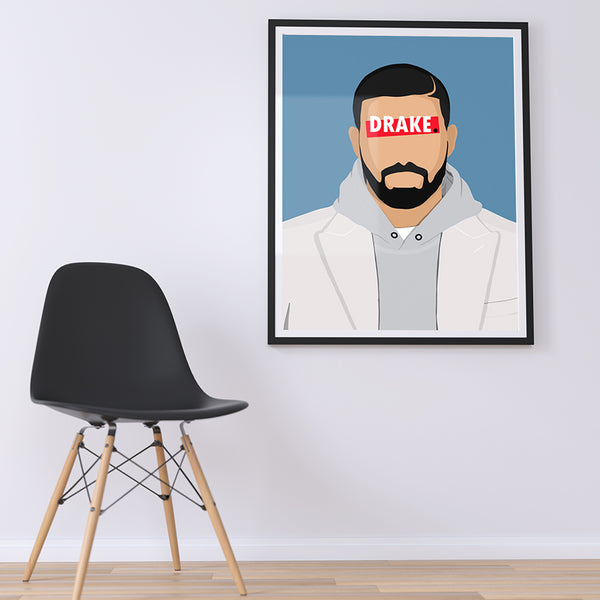 Affiche Drake_présentation - Hugoloppi