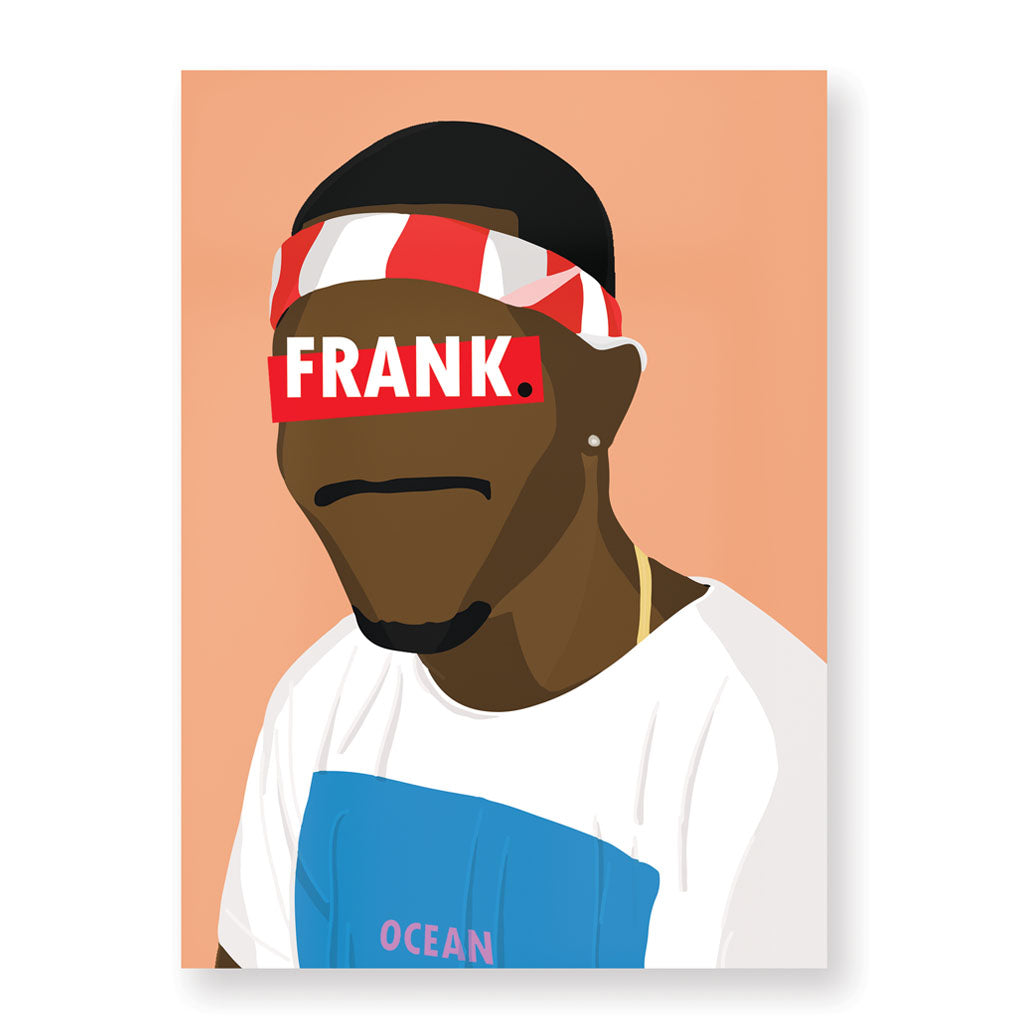 Affiche Frank Ocean - Hugoloppi