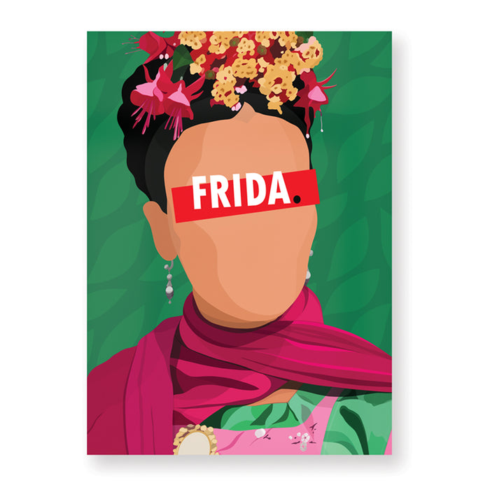 Affiche Frida Kahlo - Hugoloppi