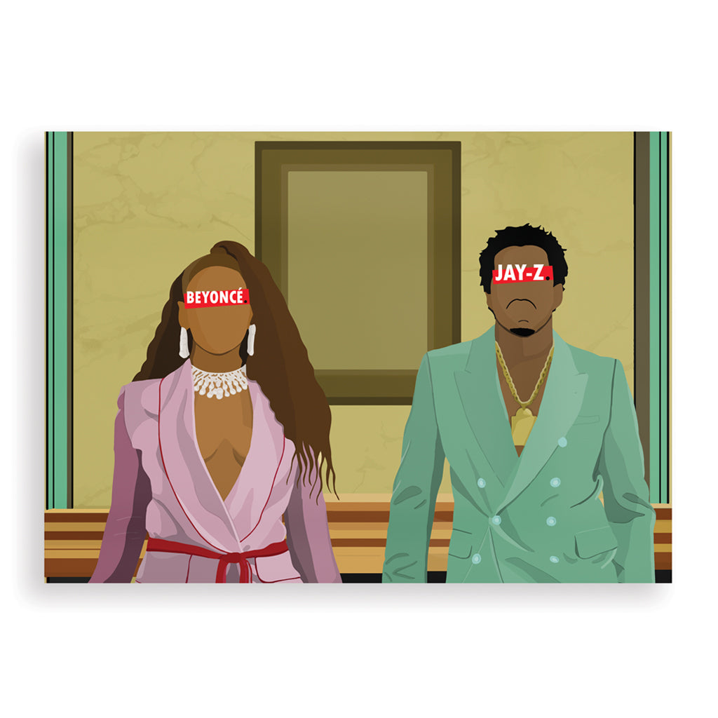 Affiche Jay-Z & Beyoncé - Hugoloppi