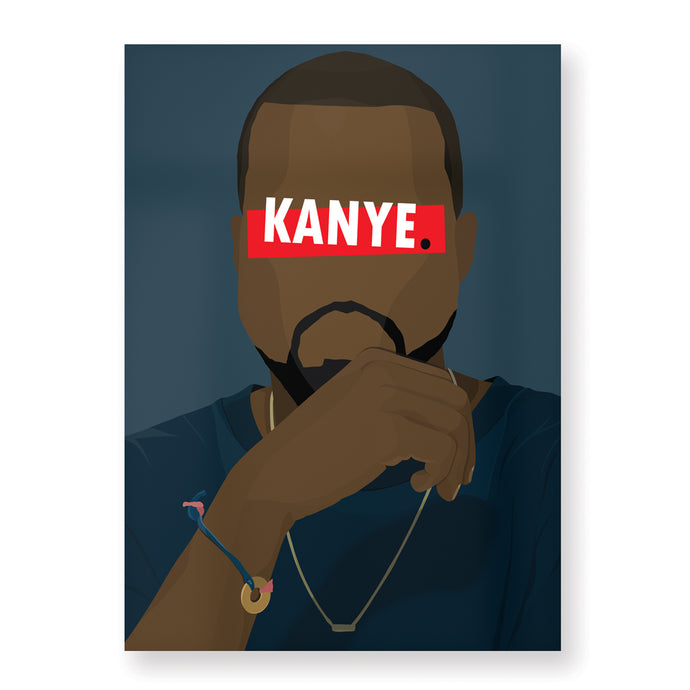 Affiche Kanye West - Hugoloppi