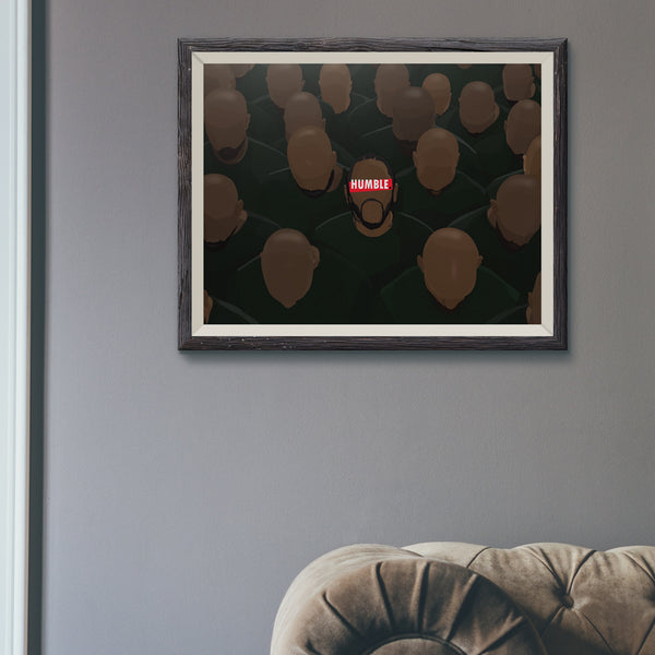 Affiche Kendrick Lamar_présentation - Hugoloppi