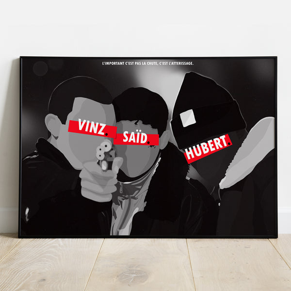 Affiche La Haine_présentation - Hugoloppi