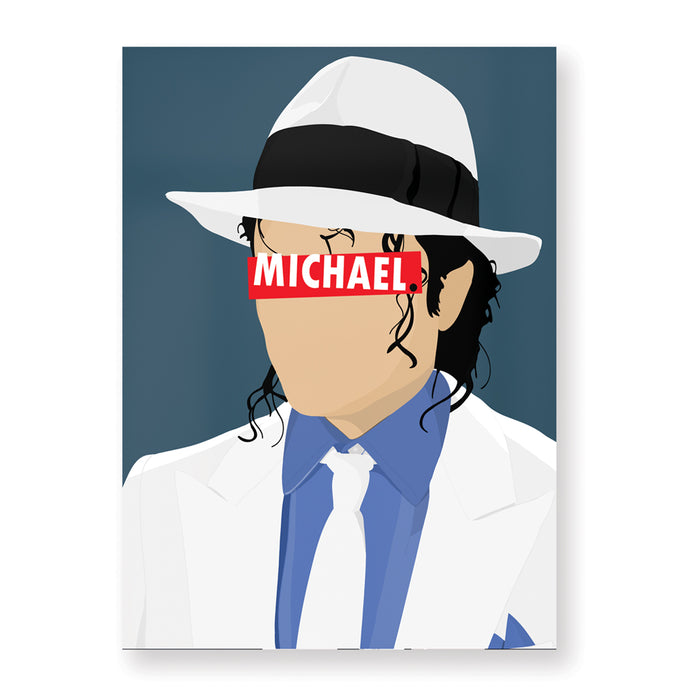 Affiche Michael Jackson - Hugoloppi