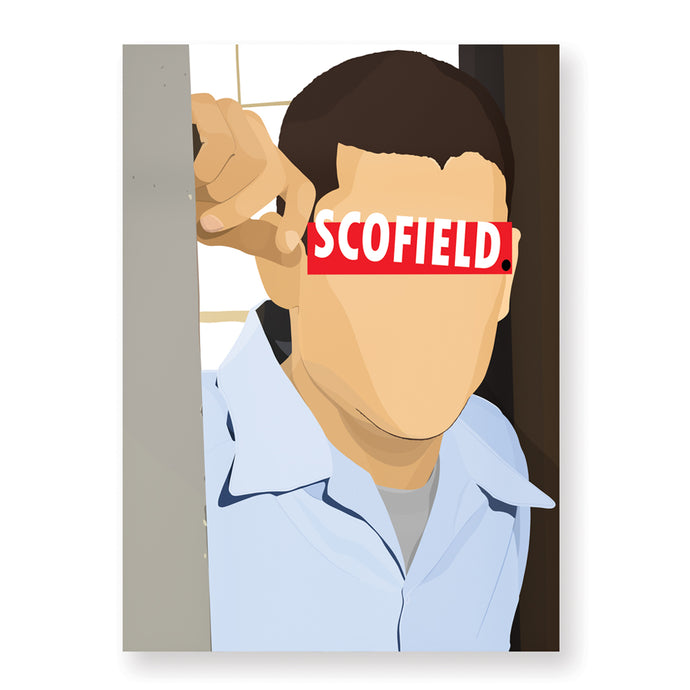 Affiche Michael Scofield - Hugoloppi