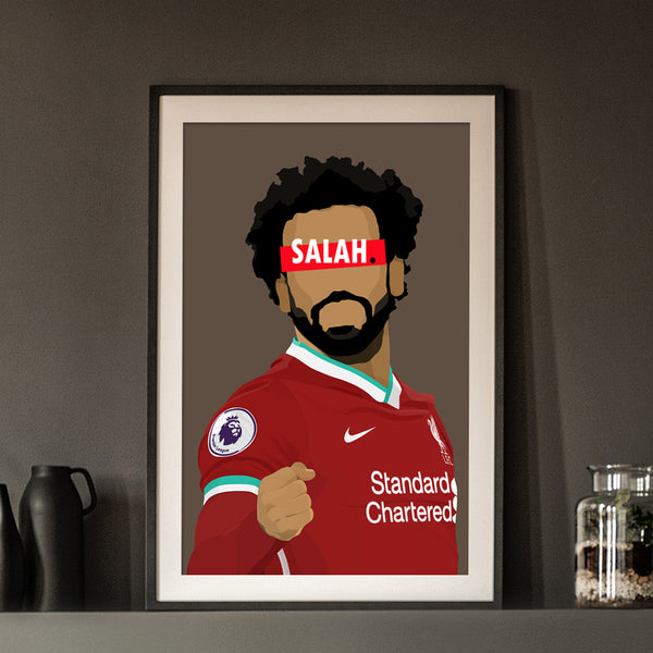 Affiche Mohamed Salah_présentation - Hugoloppi