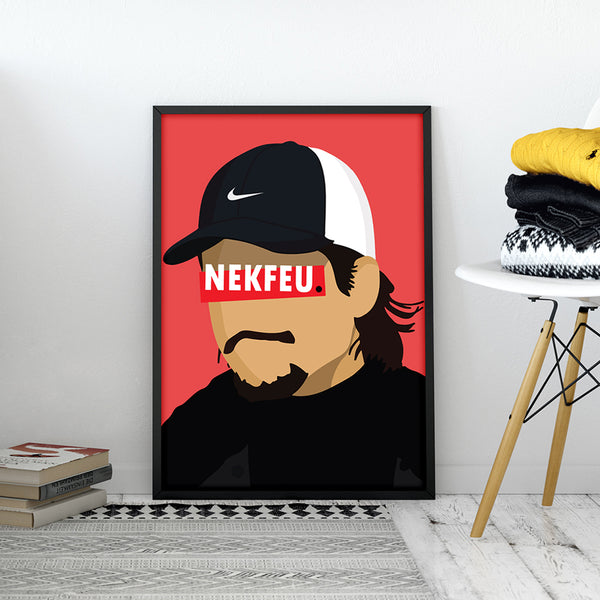 Affiche Nekfeu_présentation - Hugoloppi