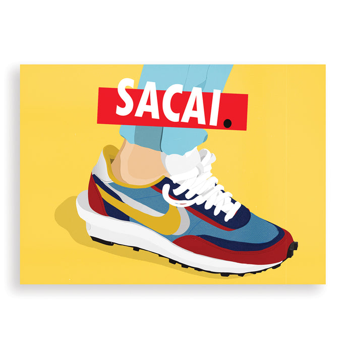 Affiche Nike Sacai - Hugoloppi