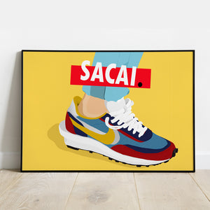 Affiche Nike Sacai_présentation - Hugoloppi