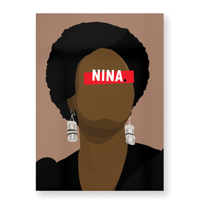 Affiche Nina Simone - Hugoloppi