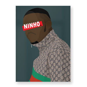 Affiche Ninho - Hugoloppi