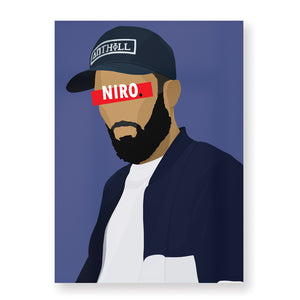 Affiche Niro - Hugoloppi