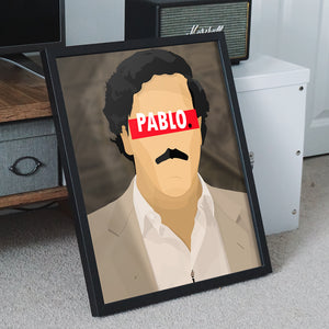 Affiche Pablo Escobar_présentation - Hugoloppi