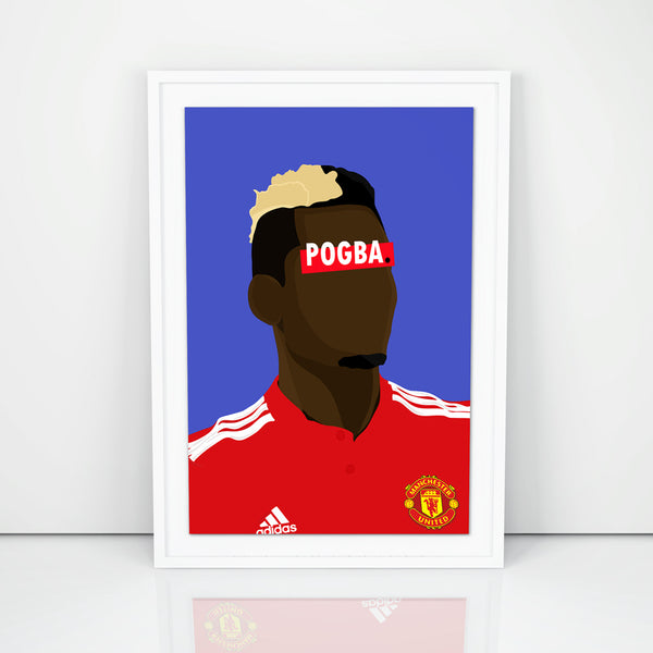 Affiche Paul Pogba_présentation - Hugoloppi