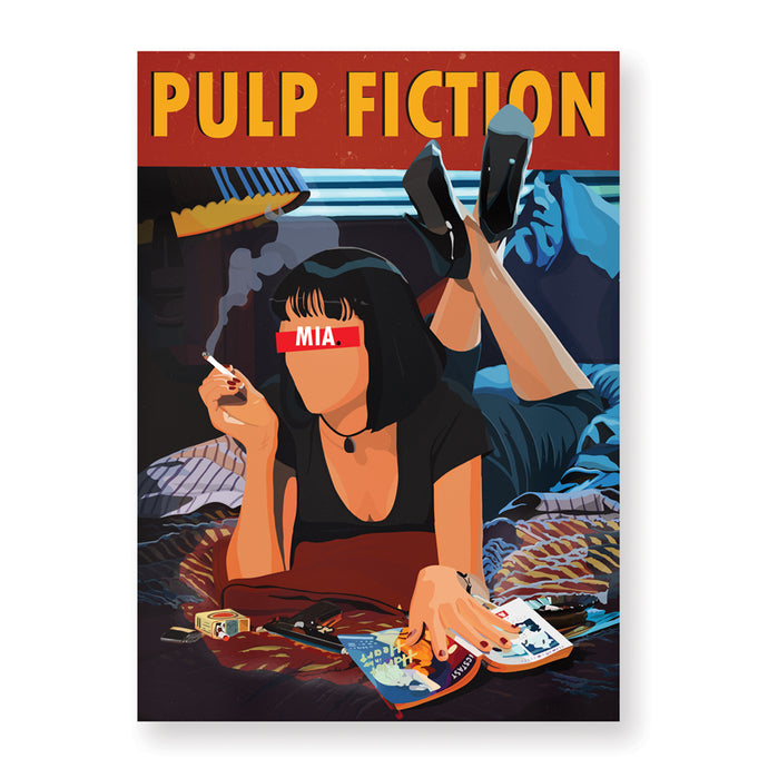 Affiche Pulp Fiction - Hugoloppi