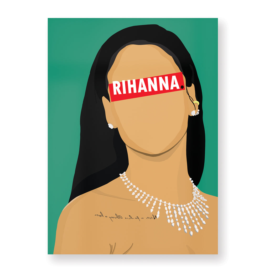 Affiche Rihanna - Hugoloppi