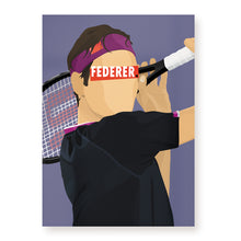 Charger l&#39;image dans la galerie, Affiche Roger Federer - Hugoloppi