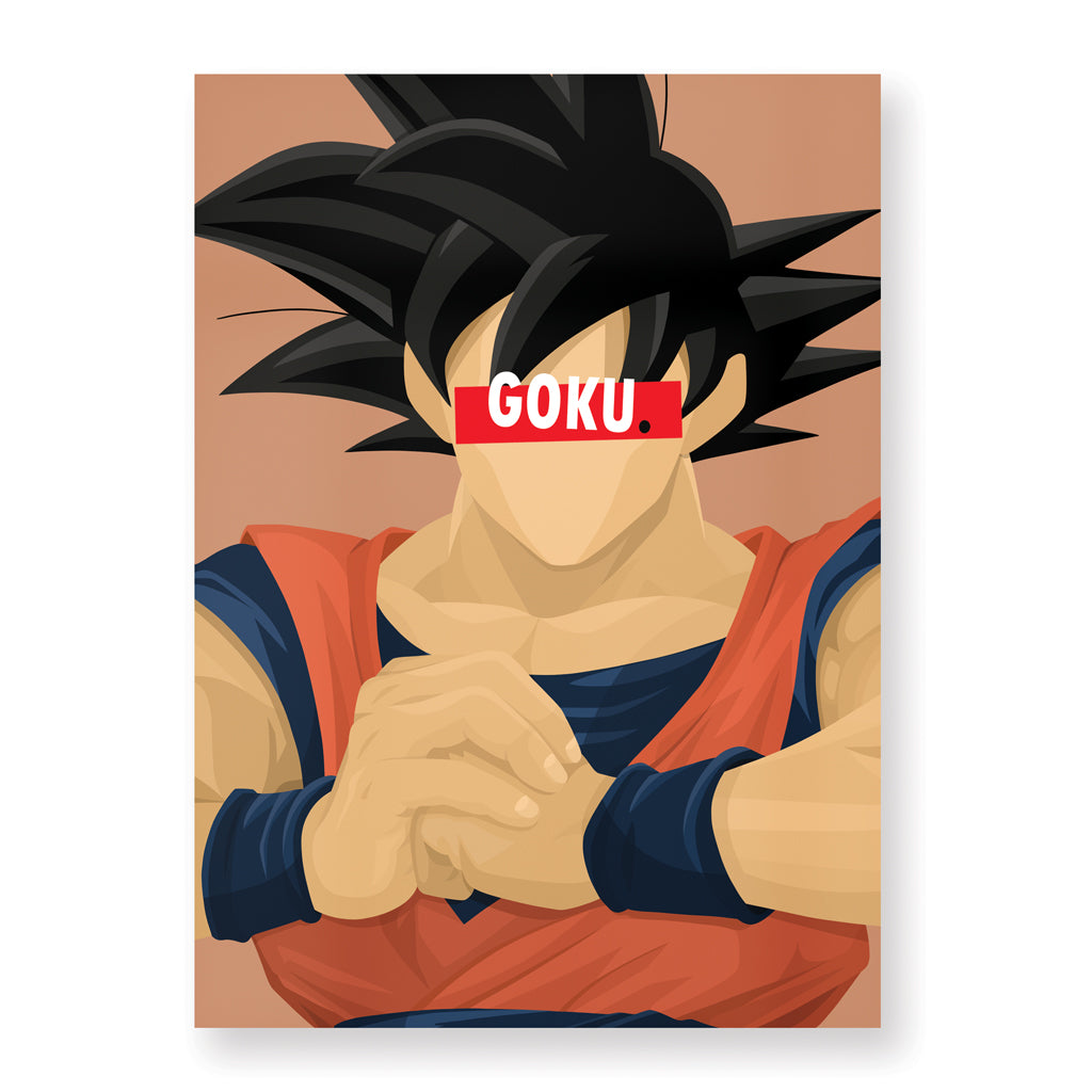 Affiche Son Goku - Hugoloppi