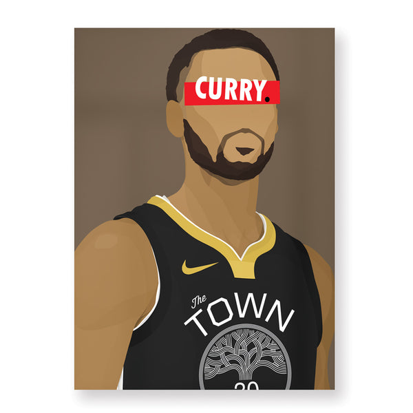 Affiche Stephen Curry - Hugoloppi