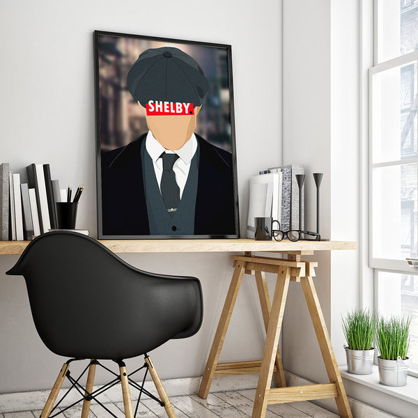 Affiche Thomas Shelby_présentation - Hugoloppi