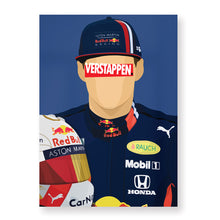 Charger l&#39;image dans la galerie, Affiche Verstappen - Hugoloppi