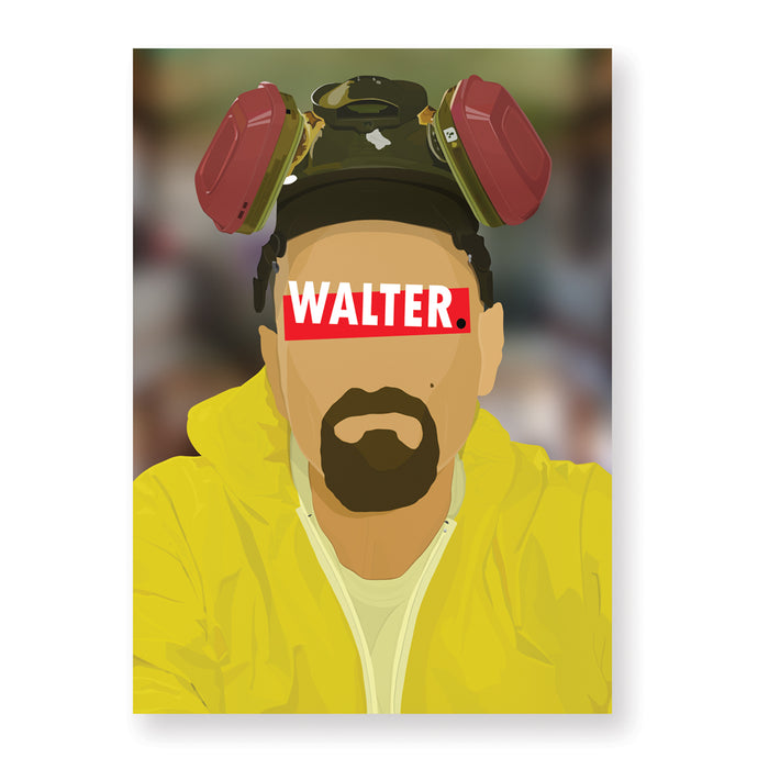 Affiche Walter White - Hugoloppi
