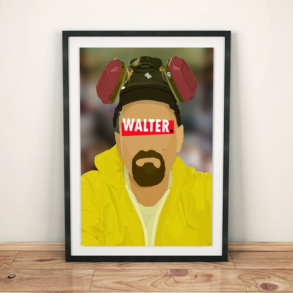 Affiche Walter White_présentation - Hugoloppi